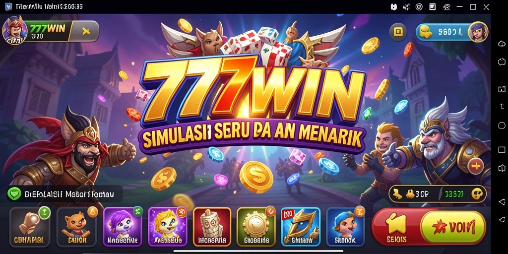 Tampilan gameplay menarik dari 777WIN yang mengasyikkan.