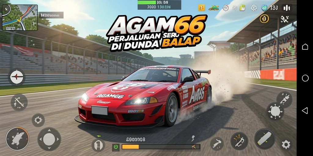 Tampilan menarik dari gameplay balap AGAM66 yang mengasyikkan.