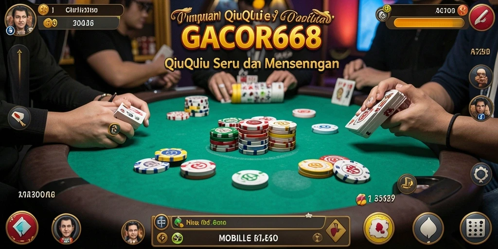 Screenshot gameplay QiuQiu yang seru dan penuh tantangan.
