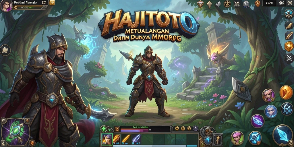 Screenshot menampilkan gameplay mendebarkan dalam HAJITOTO.