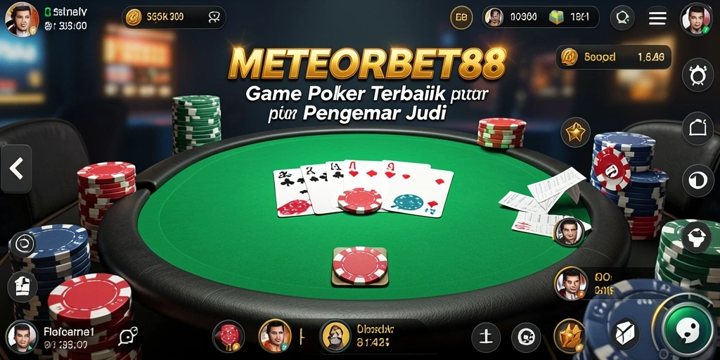 Tampilan gameplay utama METEORBET88 yang seru dan menarik.