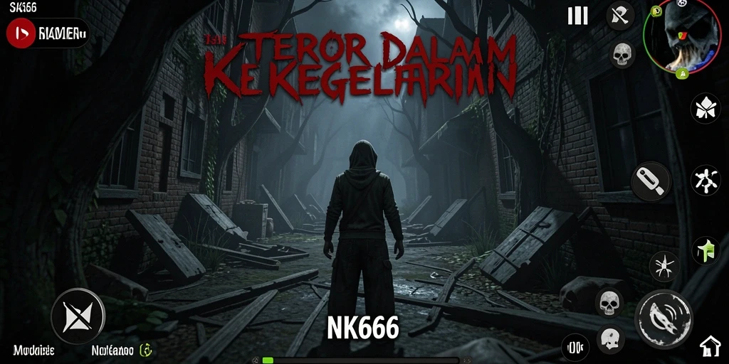 Gameplay NK666 yang menegangkan dan atmosfer Horror yang mencekam.