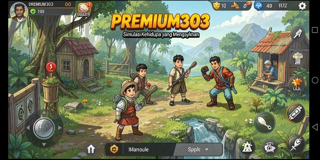Tampilan gameplay PREMIUM303 yang mengasyikkan dan interaktif.