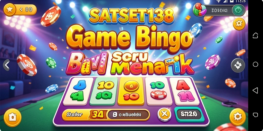 Gameplay seru SATSET138 dengan pemain bersaing dalam Bingo.