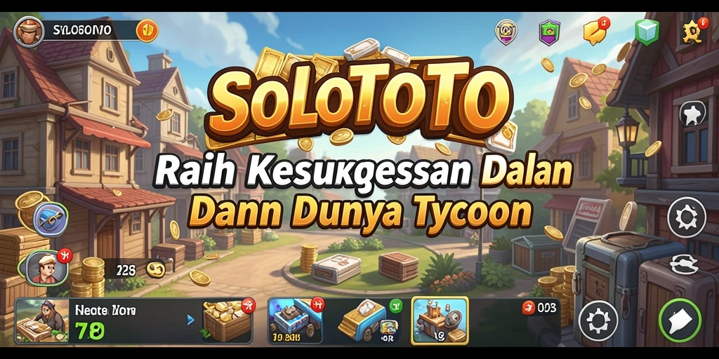 Tampilan gameplay menantang dalam dunia Tycoon.