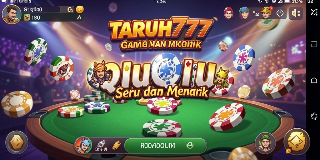 Tampilan antarmuka gameplay TARUH777 yang menarik dan interaktif.