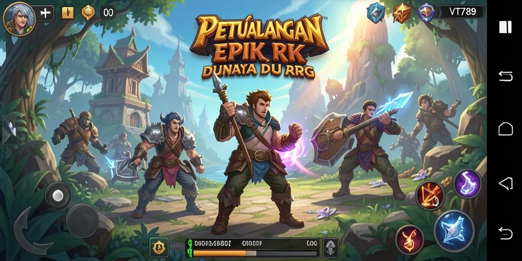 Tampilan gameplay VT789 yang menegangkan dan menawan.