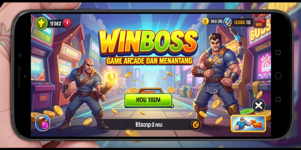 Tampilan seru gameplay WINBOSS yang penuh tantangan.